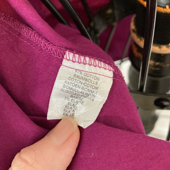 Burberry fuchsia spaghetti strap tank - Picture 2 of 4